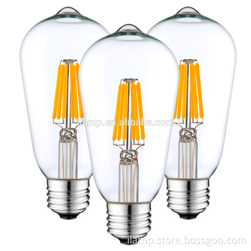 Home decoration ST19 vintage led lighting bulb e27